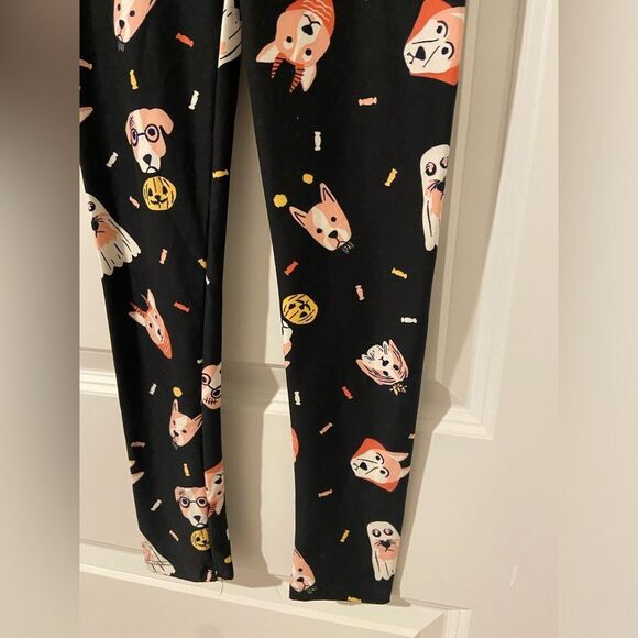 Halloween Dogs Lularoe Leggings - Picture 2 of 5